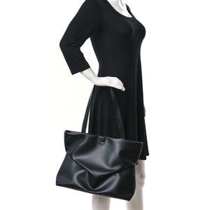 Chloe Calfskin Judy East West Tote Black
